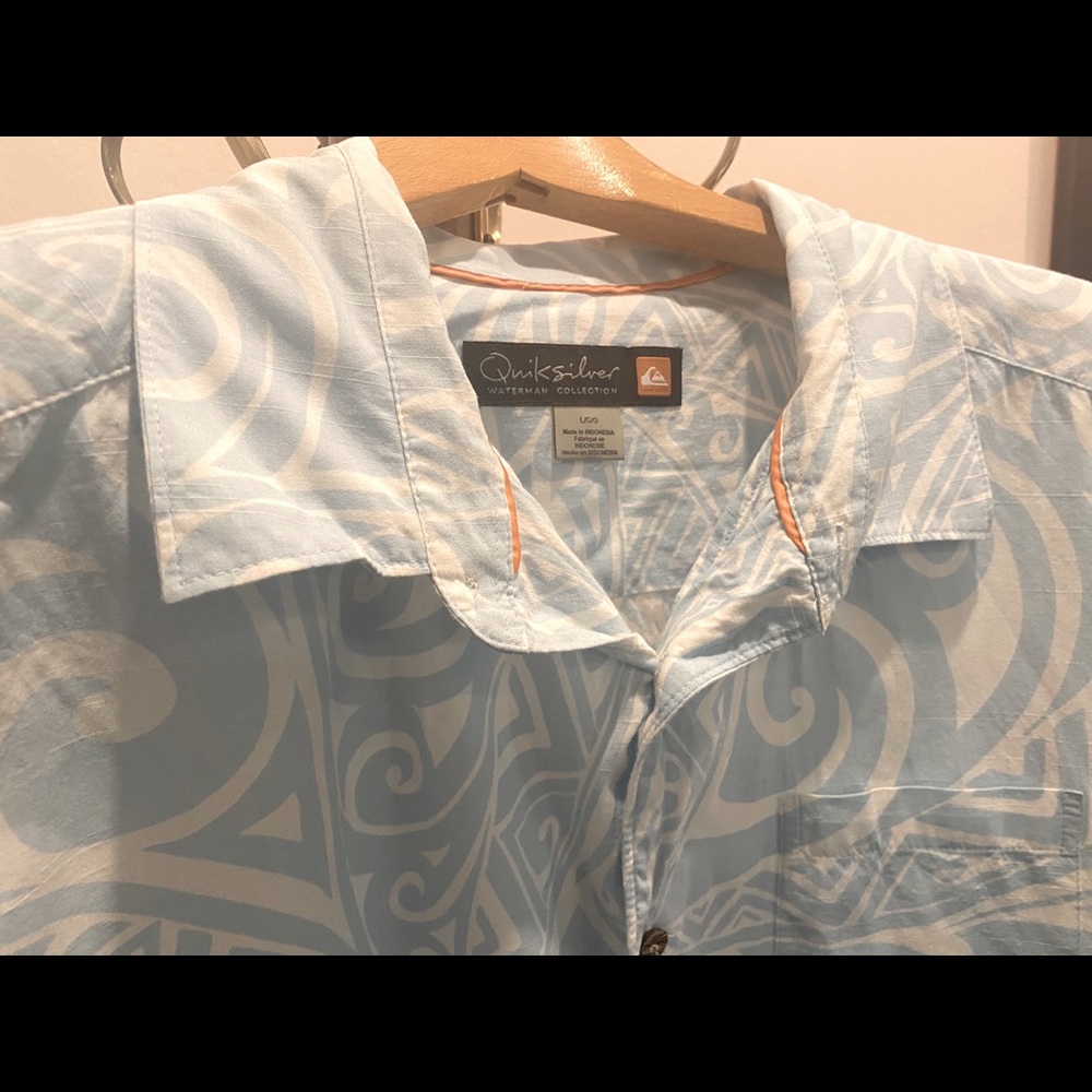 Quiksilver Hawaiian Shirt
